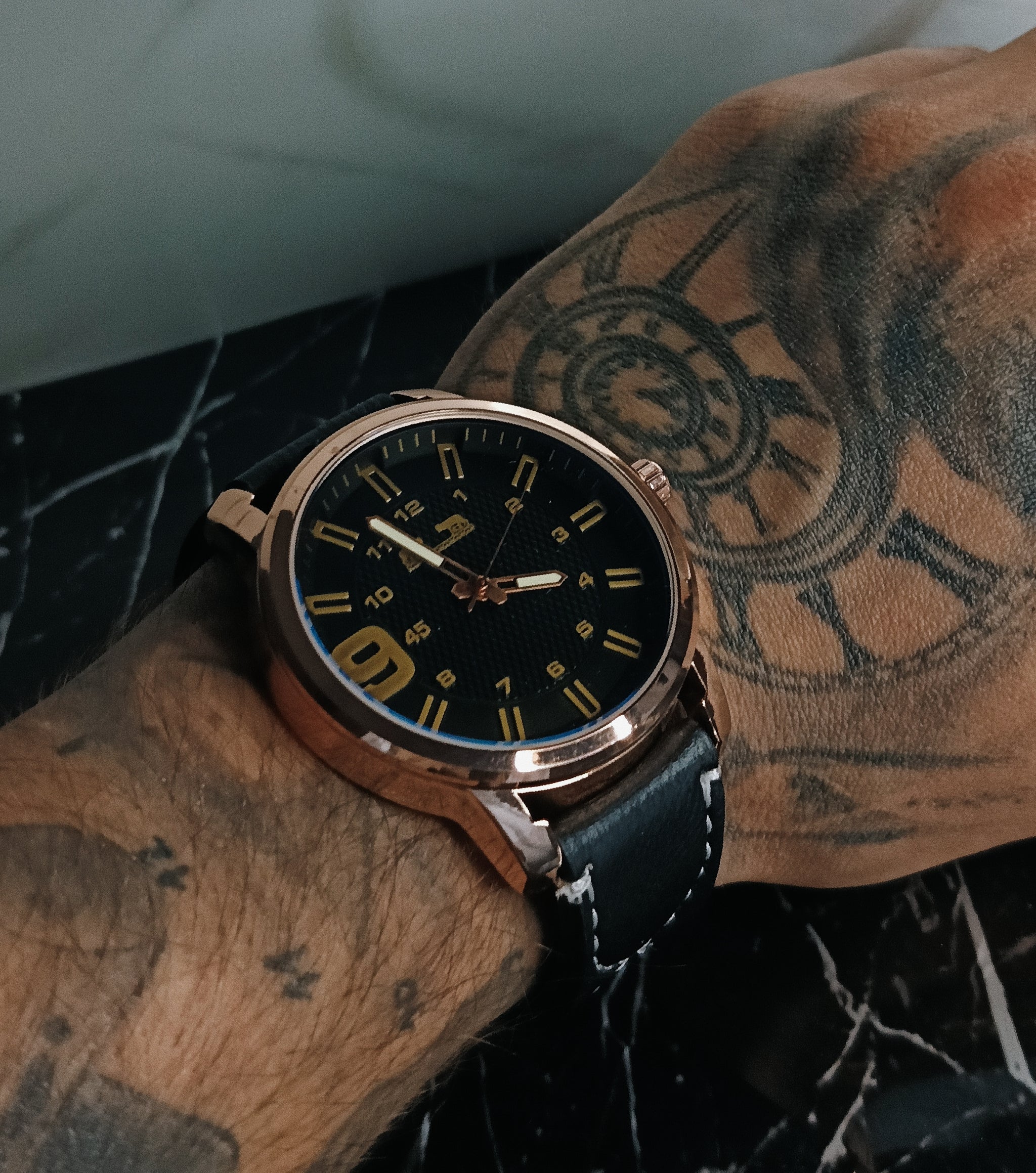 Obsidian Bronze - 2x brățară cadou